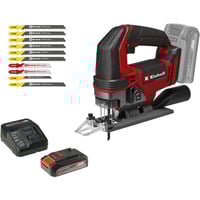 EINHELL Power X-Change Akku-Stichsäge TE-JS 18/100 Li, 18Volt rot/schwarz, Li-Ionen Akku 2,5Ah