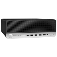 HP ProDesk 600 G5 SFF Generalüberholt, PC-System schwarz/silber, Windows 11 Pro