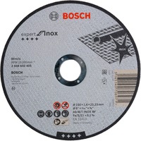 Bosch Professional PRO Stainless Steel and Metal Trennscheibe, Ø 150mm Bohrung 22,23mm, AS 46 T INOX BF, gerade