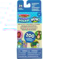 Spin Master Melissa & Doug - Sticker WOW! Nachfüllset Überraschungspack, Basteln 