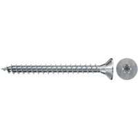 fischer Spanplattenschraube ClassicFast II 4,5x16 Senkkopf TX 1000 Stück, mit Vollgewinde, verzinkt