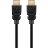 goobay Ultra High-Speed HDMI Kabel mit Ethernet, HDMI 2.1 schwarz, 2 Meter