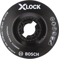Bosch Professional PRO Backing Pad, X-LOCK Stützteller weich, Ø 115mm, Schleifteller für X-LOCK Winkelschleifer