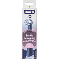 Oral-B Oral-B iO Sanfte Reinigung 2er, Aufsteckbürste schwarz, für empfindliche Bereiche und gesünderes Zahnfleisch