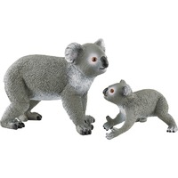 Schleich Wild Life Koala Mutter mit Baby, Spielfigur