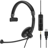 EPOS SC 45 USB MS, Headset schwarz, USB