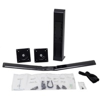 Ergotron WorkFit Dual-Monitor-Kit, Monitorhalterung schwarz
