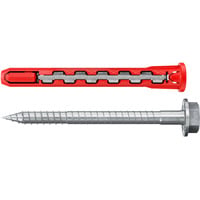 fischer Langschaftdübel HybridPower 10x90 FUS  rot/grau, 10 Stück
