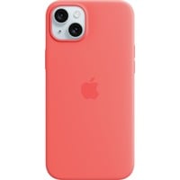 Apple Silikon Case mit MagSafe, Handyhülle hellrot, iPhone 15 Plus