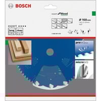 Bosch EXPERT Wood Kreissägeblatt, Ø 168mm, 16Z Bohrung 20mm, für Handkreissägen