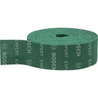 Bosch Expert Vliesrolle N880 Allzweck, 100mmx10m, Schleifblatt grün, 10 Meter Rolle, zum Handschleifen