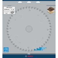 Bosch Professional PRO Wood Kreissägeblatt, Ø 400mm, 60Z Bohrung 30mm, für Tischkreissägen