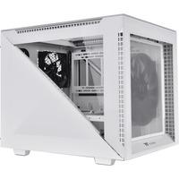 Thermaltake Divider 200 TG Snow Micro, Tower-Gehäuse weiß, Tempered Glass