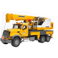 MACK Granite Liebherr Kran-LKW, Modellfahrzeug