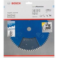 Bosch Professional Kreissägeblatt Expert for Aluminium, Ø 210mm, 72Z Bohrung 30mm, für Handkreissägen