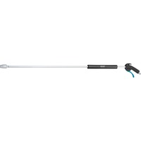 Hazet Ausblaspistole 9040LG-3/2, lang, Ausblas-Werkzeug schwarz/blau, mit Venturidüse, 90° Seitendüse