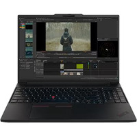 Lenovo ThinkPad P16s G5 Intel (21XE0010GE), Notebook schwarz, Intel® Core™ Ultra X9 388H, Intel® Arc™ B390, 64 GB LPDDR5X, 1 TB (1 TB SSD), Windows 11 Pro