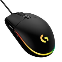 Logitech G203 LIGHTSYNC, Gaming-Maus schwarz