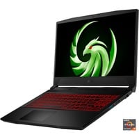 MSI Bravo 15 C7VFK-230 R7, Gaming-Notebook schwarz, Windows 11 Home 64-Bit, 39.6 cm (15.6 Zoll) & 144 Hz Display, 512 GB SSD