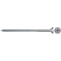 fischer Spanplattenschraube ClassicFast II 5,0x90 Senkkopf TX 200 Stück, mit Teilgewinde, verzinkt
