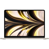 Apple MacBook Air 34,5 cm (13,6") 2022, Notebook champagner, Polarstern, M2, 8-Core GPU, macOS, Deutsch, 34.5 cm (13.6 Zoll), 256 GB SSD