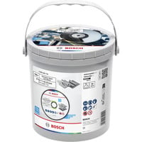 Bosch Professional Trennscheibe für Edelstahl und Metall, Ø 125 mm, 100 Stück im Eimer  Bohrung 22,23 mm, A 60 T BF
