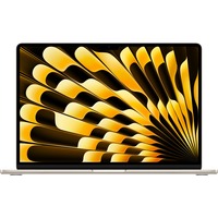 Apple MacBook Air (15") 2023, Notebook champagner, Polarstern, M2, 10-Core GPU, macOS, Deutsch, 38.9 cm (15.3 Zoll), 256 GB SSD