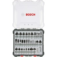 Bosch Fräser-Set, 30-teilig 6mm-Schaft