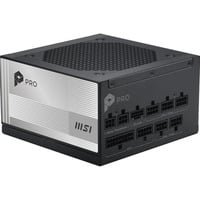 MSI PRO A1000PL PCIE5 1000W, PC-Netzteil schwarz/weiß, 1x 12-Pin High Power GPU, 3x PCIe, Kabelmanagement, 1000 Watt