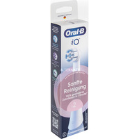 Oral-B Oral-B iO Sanfte Reinigung 2er, Aufsteckbürste weiß, für empfindliche Bereiche und gesünderes Zahnfleisch