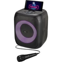 Medion Life S61991 Partylautsprecher schwarz, Bluetooth, Lichteffekte, Karaoke