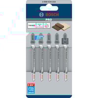 Bosch PRO Hardwood clean Stichsägeblatt T 101 AOF, 83mm 5 Stück