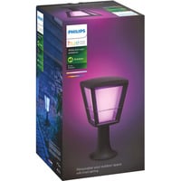 Philips HUE White & Color Ambiance Econic Outdoor Sockelleuchte, LED-Leuchte schwarz