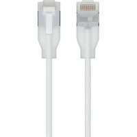 Ubiquiti UniFi Etherlighting Cat.6a Premium-Patchkabel weiß, 2 Meter, gesleevt