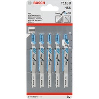 Bosch Stichsägeblatt T 118 B Basic for Metal, 92mm 5 Stück