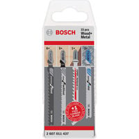 Bosch Professional PRO Wood and Metal Stichsägeblatt-Satz, 15-teilig 
