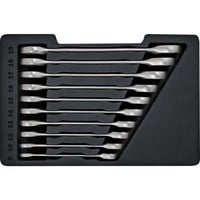 Bosch Professional Ringmaul-Ratschenschlüssel-Set, 10-teilig, Schraubenschlüssel 