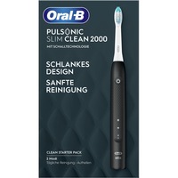 Braun Oral-B Pulsonic Slim Clean 2000, Elektrische Zahnbürste schwarz