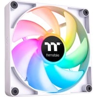 Thermaltake CT140 ARGB Sync PC Cooling Fan White, Gehäuselüfter weiß, 2er Pack, 140 mm