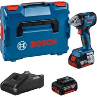 Bosch Professional Akku-Schlagschrauber GDS 18V-330 HC Professional, 18Volt blau, 2x Li-Ionen Akku 5,0Ah, in L-BOXX