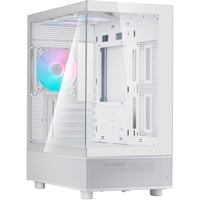 SilverStone Lucid 04, Tower-Gehäuse weiß, Tempered Glass x 2