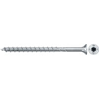 fischer Spanplattenschraube PowerFast II 8,0x140 Senkkopf TX 50 Stück, mit Teilgewinde, verzinkt