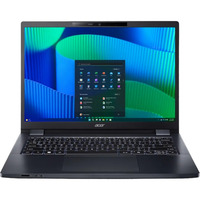 Acer TravelMate P4 (TMP414-55-TCO-71PK), Notebook blauschwarz, Intel® Core™ Ultra 7 255U, Intel® Graphics, 16 GB DDR5, 512 GB (512 GB SSD), Windows 11 Pro