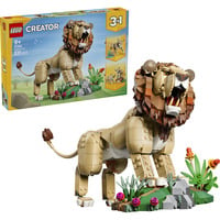 LEGO 31386 Creator 3-in-1 Wilde Tiere: Majestätischer Löwe, Konstruktionsspielzeug 