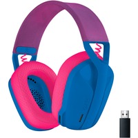 Logitech Gaming G435 LIGHTSPEED, Gaming-Headset blau, USB-C, Bluetooth