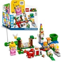 LEGO 71403 Super Mario Abenteuer mit Peach – Starterset, Konstruktionsspielzeug Baubares Spielzeug mit interaktiver Prinzessinnen Figur, Gelber Toad und Lemmy