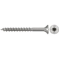 fischer Spanplattenschraube PowerFast II 4,5x50 Senkkopf TX 200 Stück, mit Teilgewinde, Edelstahl A2