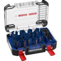 Bosch Professional EXPERT Lochsägen-Set Construction Material PC Plus, Ø 20-76mm, 15-teilig mit Power Change Plus Adapter, Koffer