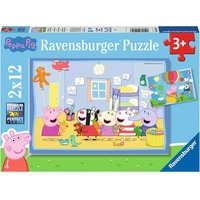 Ravensburger Kinderpuzzle Peppas Abenteuer 2x 12 Teile