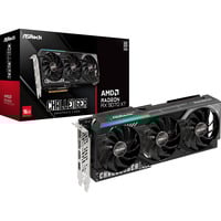ASRock Radeon RX 9070 XT Challenger 16GB, Grafikkarte schwarz/grau, RDNA4, GDDR6, 3x DisplayPort, 1x HDMI 2.1